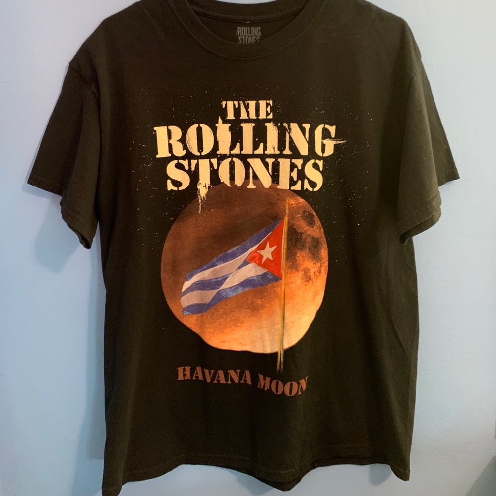Rolling Stones Havana Moon Band Tee (Large)